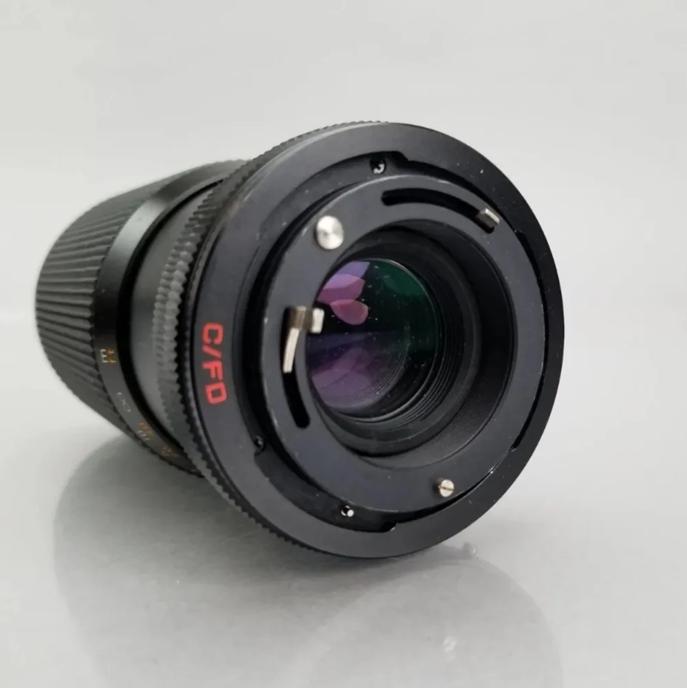 Toyo Optics Tou/Five Star MC Auto Macro Zoom 70-210mm f4.5 Black canon fd Lens